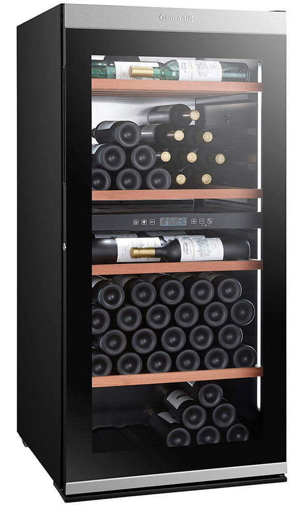 Винный шкаф Climadiff MILLESIME140D RU, черный